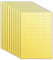 6000pcs Self-Adhesive Mirrors Mosaic Tiles, 10 Sheets Glass Tile 5x5mm Glass Mirrors Mosaic Tiles Sticker for Disco Ball Craft Decoration (Gold)