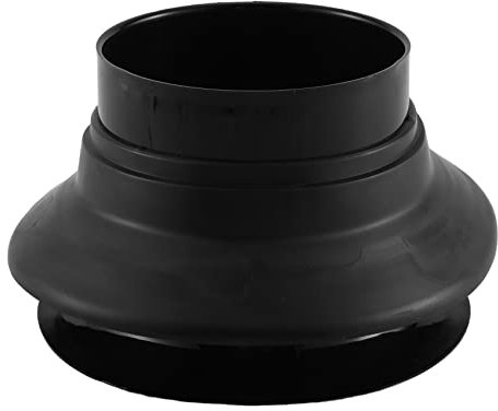 Xtahdge Bass Drum Enhancer ABS Gummi Bass Drum Kick Enhancer mit schwarzem Port Hole Protector,Mic Hole Drum ,Black