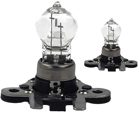 CARALL 2 Stück Halogenlampen 12V für Autos (PH19W 12V19W Doppio PIN)