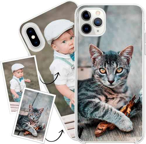 Personalisieren Sie Ihre Hülle Kompatibel mit iPhone 14 Pro MAX. [Der Künstler Du bist] Wählen Sie diejenige, die Ihnen am besten gefällt. [Personalisierbare Hülle] [Fallschutz] Transparent