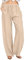 Chnnamzu Pantalon Lin Femme Été Fluide Avec Cordon De Serrage Taille Elastique Léger Confortable De Plage Couleur Unie Casual Yoga Jambes Larges Ample Coton Et Lin