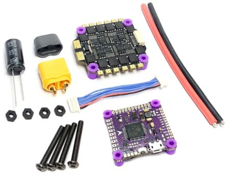 asdfs F405 V3 3-6S 30X30 FCandESC FPV Stack BMP280 Flight Controller BLHELIS 50A 4in1 ESC für Freestyle-Drohnenmodell