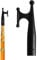 Telescopic Boat Hook - Lightweight Boat Extension Pole Hook | Heavy Duty Nylon Lifeboat Tow Hook, Multipurpose Inflatable Boat Hook Head Attachment for Kayaks, Boats, Mooring