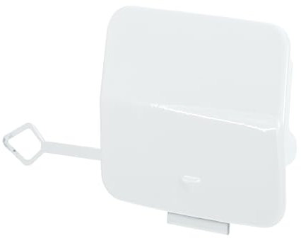 A ABSOPRO Copertura Gancio di Traino Anteriore per paraurti auto Copertura Gancio di Traino Tappo Bianco Puro Adatto per BMW Serie 1 F20 F21 2011-2014 No.51117292947 - Confezione da 1