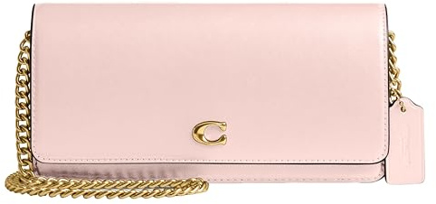 Coach Evie Long Wallet mit Kette, Blush, Einheitsgröße