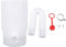 OPPWONG Regentonnen-Umleitungs-Set, 10 cm, Regenrinnen-Umleitung, Fallrohr-Umleitung, Regenwasser-Sammelsystem Leitet Wasser in Regentonne für Bewässerungssysteme, Aquarien (White)
