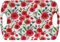 The Leonardo Collection Finola Stack Poppy Tray Large | Serving Platter for Kitchen Use | Lovely Tray for Food and Tea | Stylish Accessory for Home Dining