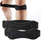 2 Pezzi Tutore Ginocchio Rotula,Tutore Ginocchio Regolabile,Cinturino al Ginocchio per Tendinite Della Rotula,Ginocchiera Rotulea, Fascia Ginocchio,per Menisco, Palestra, Basket, Sport, Pallavolo,Nero