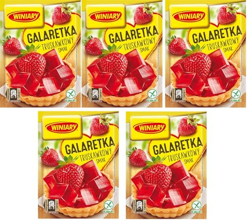 5 x Götterspeise Winiary Galaretka 5 razy (Erdbeere)