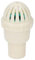 Fuchooky Filtro Filtro Filtro della Pompa dell'Acqua da 2 Pollici di plastica Facile Pulizia del Filtro di Sostituzione della Pompa di acque reflue