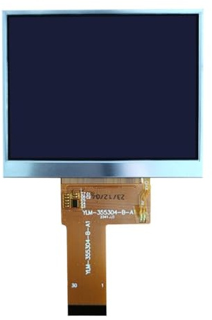 Correa HL-MP35HD-B-V5 3.5-Inch Game Console Lcd Screen Display Without Cover Plate Replacement Part