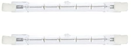 UGEFKMQ 1PCS Halogen Bulb R7S 125mm 750W 230V R7S 125MM J-Type Double Ended Halogen Floodlight Bulb Warm White