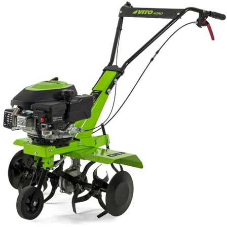 VITO - Motobinatrice termica 5 CV 149 Cm3 Larghezza di lavoro 630 mm Fresa Ø260 mm – Motobinatrice benzina 4T Aratura Giardino Orto