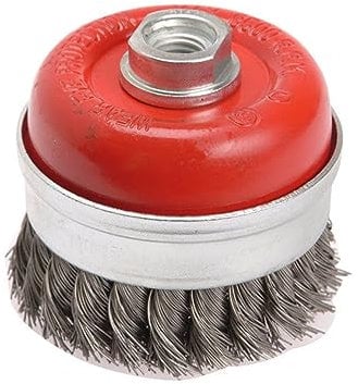 Faithfull WBT65 Wire Cup Brush Twist Knot 65 x M14 x 2/0.50mm