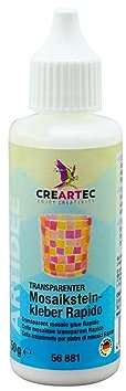 Colle mosaïque transparente Rapido 52 g