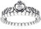 PANDORA Damen-Ring 925 Silber Zirkonia transparent Gr. 60 (19.1) - 190880CZ-60