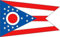 U24 Flagge Fahne Ohio 90 x 150 cm