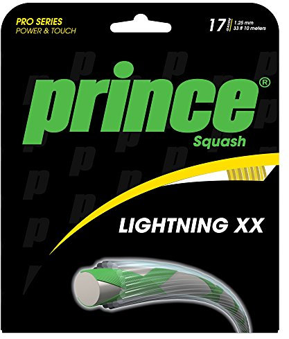 Prince Lightning XX Squash String Set, Color- Gold
