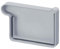 INEFA Dachrinnen Endstück Kastenrinne PVC NW83 / 83mm, links Grau Dachrinnenzubehör, einfache Steckmontage, Made in Germany