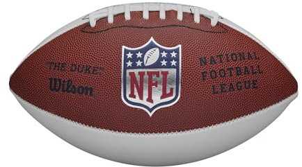 WILSON New NFL Autograph Football - Official Size, Brown