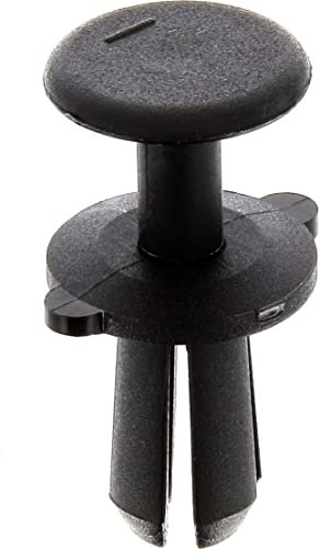 Restagraf - Remache de plástico para Escudo, Compatible con Audi, Cupra, Seat, Škoda, Volkswagen (Algunos vehículos), Ref. 11124 - Bolsa de 8