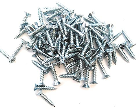 Astone Bright zinc Wood Screw Mini Packs (100, 6 X 3/4)