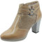 Nero Giardini E217850D Columbia Cuoio Tronchetti per Donna in Pelle con Tacco Alto e Lampo (Taglia 41)
