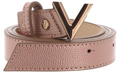 Valentino Damen Divina Gürtel, Roségold/Gold, Medium