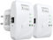 7links WLAN Verstärkung: 2er-Set Mini-WLAN-Repeater mit WPS-Taste, 300 Mbit/s, 2,4 GHz & LAN (WiFi Extender, Kleiner Repeater, Geräteanschluss)