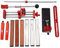 Kit de Afilador de Cuchillos de Cocina Ajustable, Herramientas de Afilado de Cuchillos de Chef Profesional Antióxido Reversible