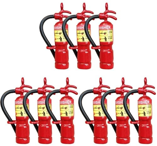 STOBOK 9 Stk Mini-feuerlöscher Spielzeug Feuerlöscher Feuerlöscher-stressspielzeug Winziger Wasserlöscher Feuerwehrspielzeug Decoraciones Zubehör