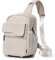 CwatcunSacoche pour Appareil Photo,Sacoche pour Appareil Photo étanche Grand Sac à bandoulière, Sacoche pour Appareil Photo Reflex,SLR/DSLR,Appareil Photo Compact,Blanc