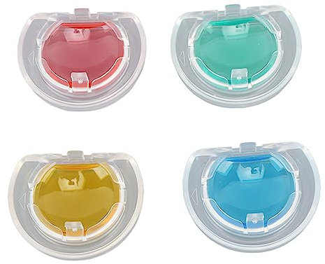 Lens Filter Set with 4 Colors Green, Blue, Pink, Yellow for Polaroid Mini 12 Camera