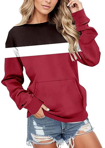 Sweat Japonais Femme Pull Cachemire Femme Blanc Tshirt Manche Longue Noir Femme Hoodies ado Manteau Vintage Veste Football americain Vert liseuse Gilet de Nuit