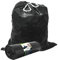 Müllsäcke 60L Schwarz mit ZUGBAND - Reißfest - Abfallbeutel XXL - Müllbeutel - 40 µ Stark - LDPE Recycelt - Großer Müllsack - 60 Liter - Mülltüten - Hausmüll, Gewerbe, Industrie - 25 Beutel - 1 Rolle