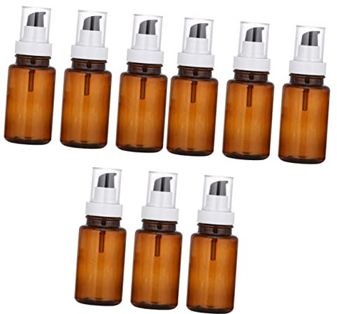 Cabilock 9 Pièces Liquide pour Les Mains Distributeur De pour Les Mains Brillant à Lèvres Distributeur De Flacon Pompe Mini Vaporisateur Voyage Liquide Vaisselle Cosmétique