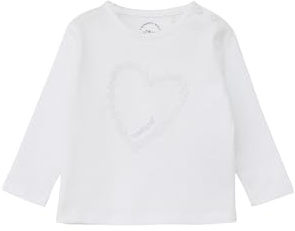 s.Oliver Langarmshirt mit Blumen-Applikation