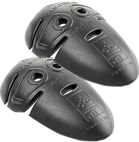 SAS-TEC CE UKCA Nivel 2 Forma Pequeña Hombro y Codo, Niños, Adolescentes, Mujer, Chaqueta de motociclista, Insertos de protección corporal, par
