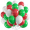 Weihnachten Luftballons Deko, Luftballons Rot Grün Weiß, 60 Stück 12 Zoll Rot Grün Weiß Weihnachten Latex Luftballons Party Ballons Geburtstag Luftballons, Weihnachten Party Luftballon Dekoration