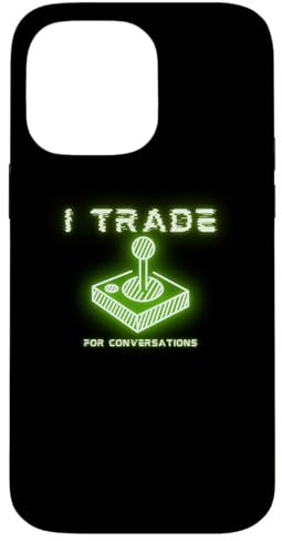 Carcasa para iPhone 14 Pro Max Joystick Gamer Trade para amantes de las conversaciones