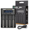 18650 Battery Charger Smart Rapid Universal Charger Rechargeable Battery for 3.6V/3.7V Lithium Battery 16340 20700 21700 22700 26650 26700 3.6V 3.7v 1A (No Battery