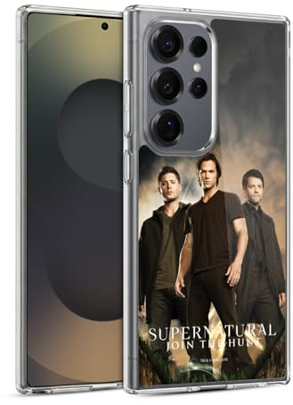 Head Case Designs Offizielle Supernatural Sam, Dean & Castiel 2 Schluessel Kunst Gelhülle [Militärischer Schutzgrad] Kompatibel Mit Samsung Galaxy S25 Ultra Und Kompatibel Mit MagSafe