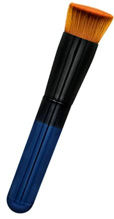 SAFIGLE Foundation-pinsel Flach Für Flüssige Kosmetik Lose Puderpinsel Mit Abgewinkeltem Kopf Make-up-tool Für Damen Zum Verblenden