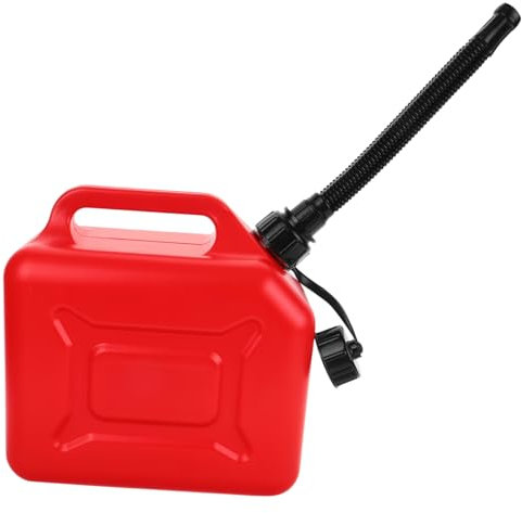 Alipis Bidon Essence De Réservoir Portable Pour Moto Utv Voiture Quad Et Suv Bec Verseur Intégré Pour Remplissage Facile