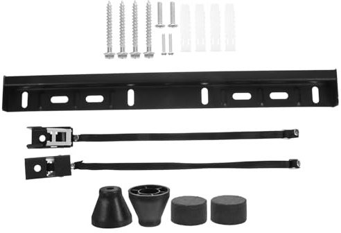 VALICLUD No Punching Tv Wall Mount Bracket for Tvs Studless with Protective Sponge Pad Easy Installation Without Drilling Stable and Reliable