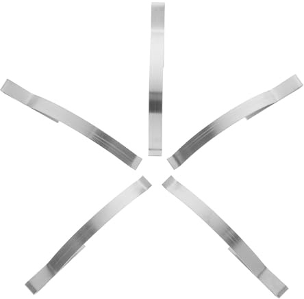 Clip a Molla per Zanzariera in Acciaio Inox Argento 30 Pezzi | Fissaggio per Telaio Fisso, Installazione Semplice, Uso Versatile per Hardware Finestre
