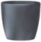 elho Brussels Rund Rollen 40 - Blumentopf für Innen - Ø 39.0 x H 36.5 cm - Schwarz/Anthrazit