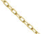 Faithfull FAICHCC1610B CHCC1610C Clock Chain Polished Brass 1.6mm x 10m