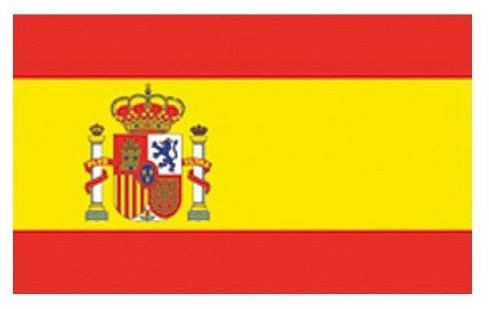 Flaggenking Bandera de España – Gran Formato: 250 x 150 cm – Resistente a la Intemperie – Número de artículo 17521, Multicolor, 250 x 150 x 1 cm