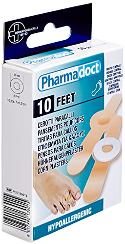 Pharmadoct Central Disc Paracals, 12 Schachteln mit 10 Maispflaster